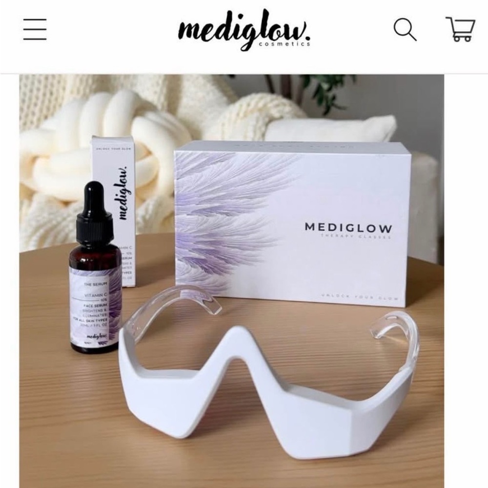 Mediglow red light glasses